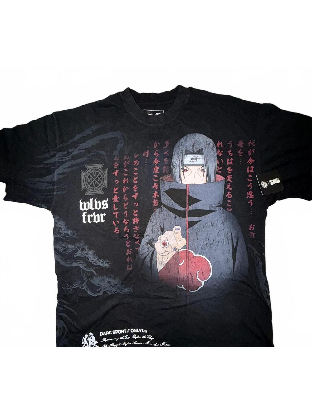 DARC SPORT x NARUTO Akatsuki Itachi "Side-By-Side" Series Size Large